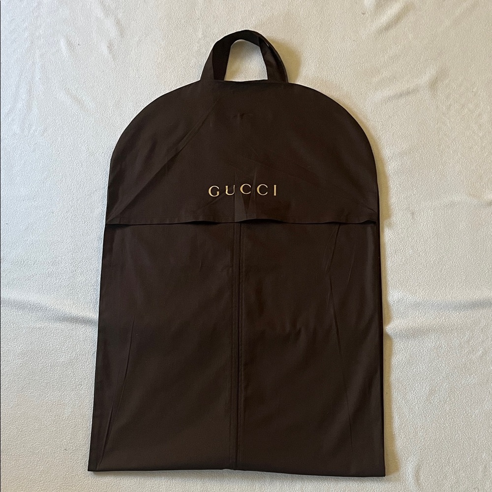 Gucci Brown Garment Bag